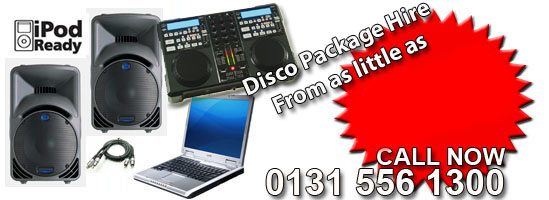 Disco hire packages edinburgh